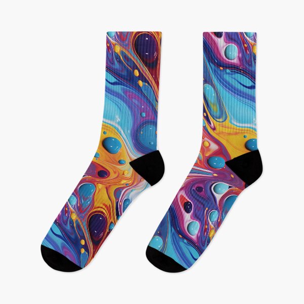 Item preview, Psychedelic Paint Swirls: A Kaleidoscopic Liquid Dream designed and sold by polonuim210.