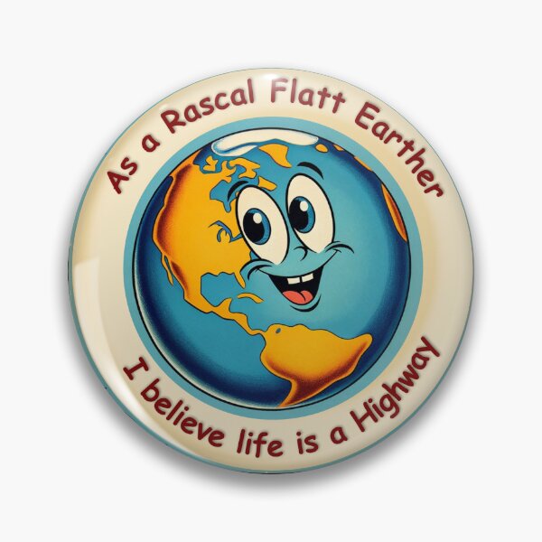 Item preview, Flat Earther Funny Shirt designed and sold by TrissyGang.