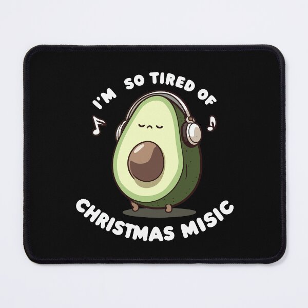 Item preview, Avocado Melody Escape - I'm so tired of Christmas music designed and sold by Lukasz Kobylka.
