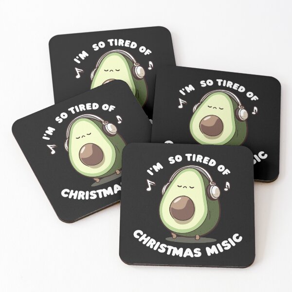 Item preview, Avocado Melody Escape - I'm so tired of Christmas music designed and sold by Lukasz Kobylka.