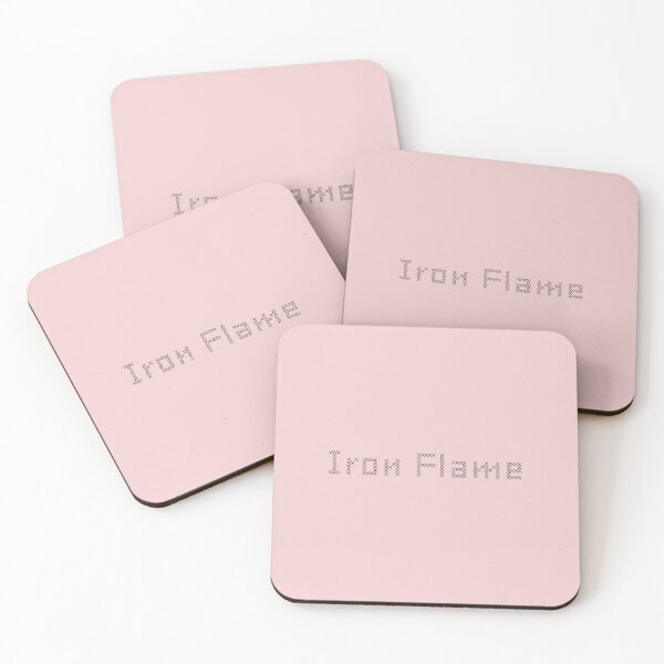 Item preview, Iron Flame - Festive Baby Pink designed and sold by TheFantazyForge.