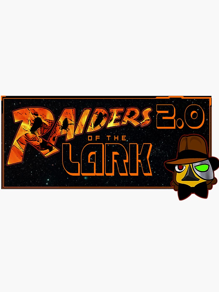 Thumbnail 3 of 3, Sticker, Raiders of the Lark 2.0 designed and sold by homebrewD.