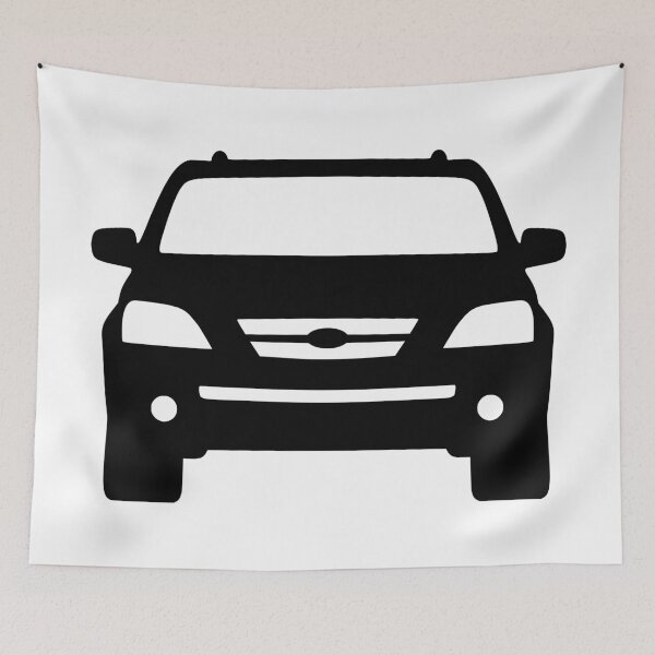 Item preview, Kia Sorento 2002-2007 front black silhouette designed and sold by EdimDesign.
