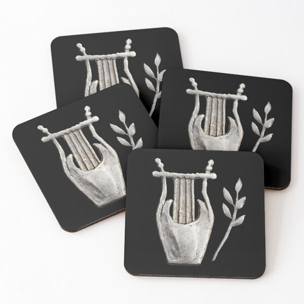 Item preview, Lyre and Olive Branch designed and sold by OptimoPrincipi Roman Coins.