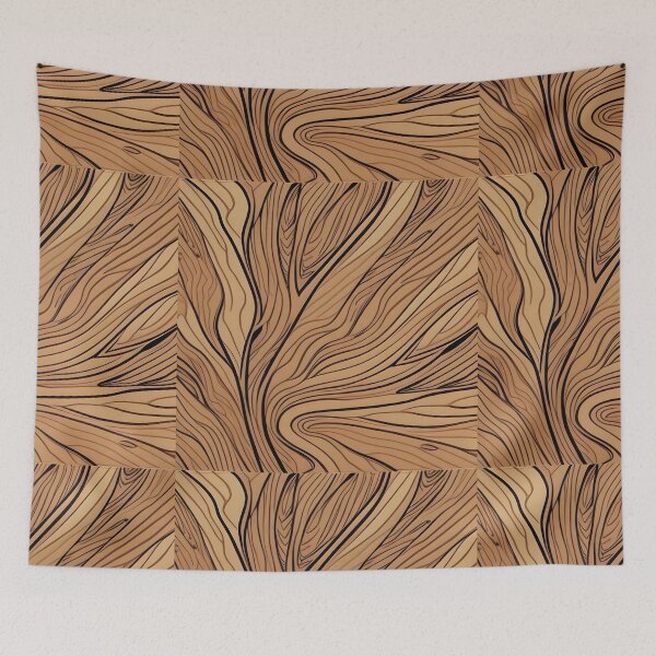 Item preview, Natural wood structure pattern  designed and sold by homestylemarket.