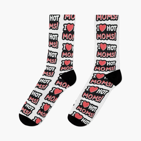 Item preview, i love hot moms ! designed and sold by NebulaWhimsy.