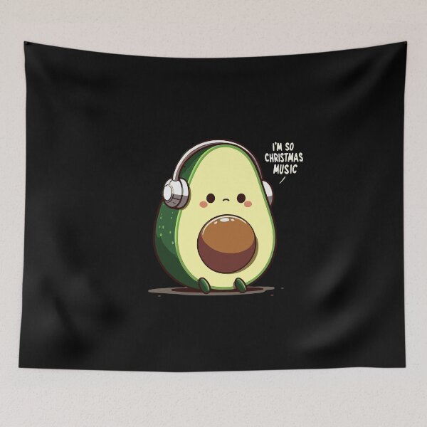 Item preview, Avocado Melody Escape - I'm so tired of Christmas music designed and sold by Lukasz Kobylka.
