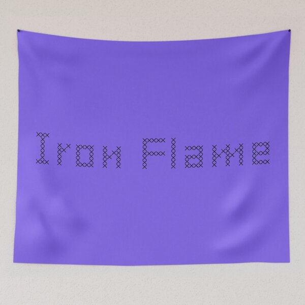 Item preview, Iron Flame - Festive Purple designed and sold by TheFantazyForge.