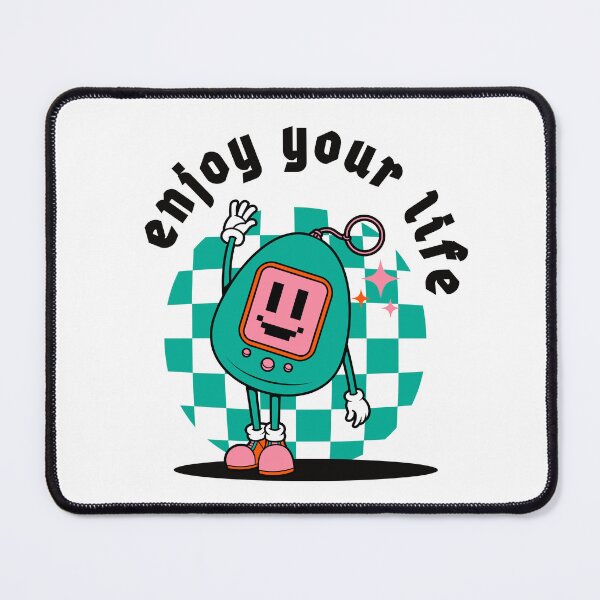 Item preview, Enjoy your life ll Retro mascot ll Stereo designed and sold by Caluva ..