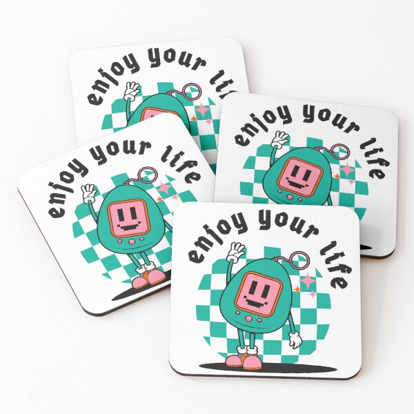Item preview, Enjoy your life ll Retro mascot ll Stereo designed and sold by Caluva ..