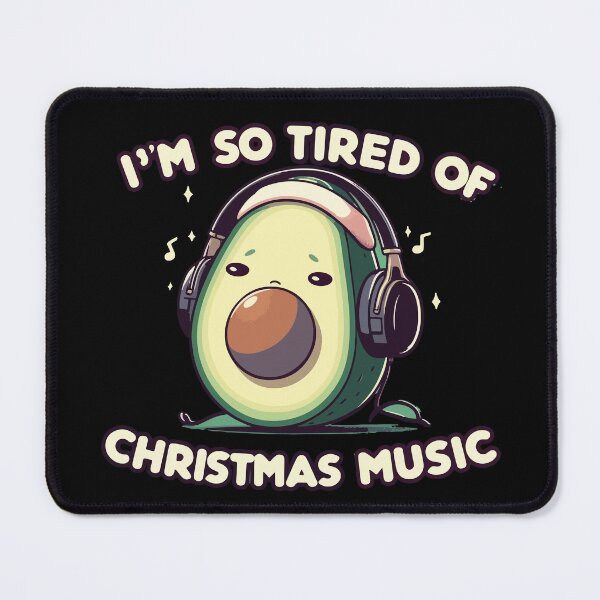 Item preview, Avocado Melody Escape - I'm so tired of Christmas music designed and sold by Lukasz Kobylka.
