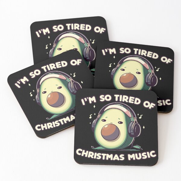 Item preview, Avocado Melody Escape - I'm so tired of Christmas music designed and sold by Lukasz Kobylka.