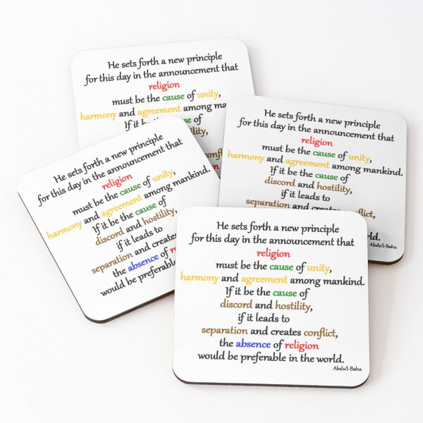 Item preview, Bahai Quotes: If Religion Be The Cause Of designed and sold by UnlockKnowledge.