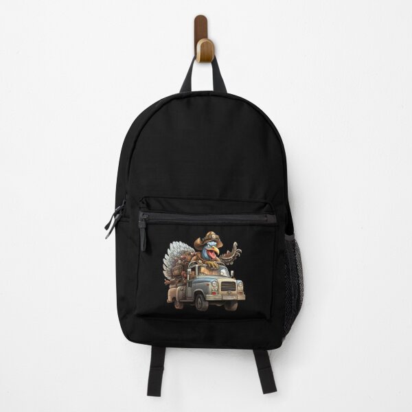 Item preview, Turkey Riding Truck. Funny Gifts For Thanksgiving Lovers designed and sold by MatSatArt.