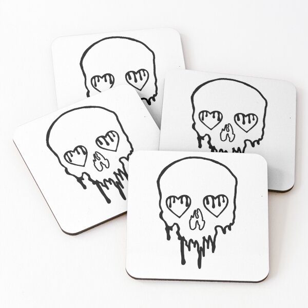 Aperçu de l'œuvre Drippy Skull créée et vendue par OpheliaWynn.