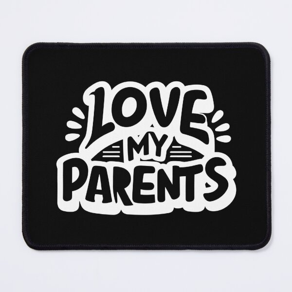 Item preview, In the Heart's Spotlight: I Love My Parents - white designed and sold by EmeraldeaArt.