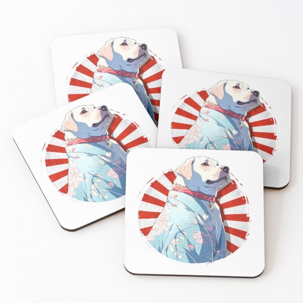 Item preview, Cute Dog wearing a Kimono - Anime Shirt designed and sold by KAIGAME Art.