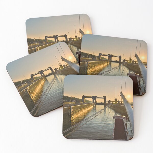 Item preview, The Olmsted Locks And Dam At Sunrise designed and sold by LisaWootenPhoto.