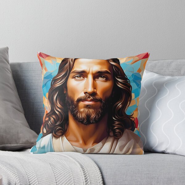 Item preview, Our Lord Jesus Christ abstract art graphitti design  designed and sold by BorgSpareParts.