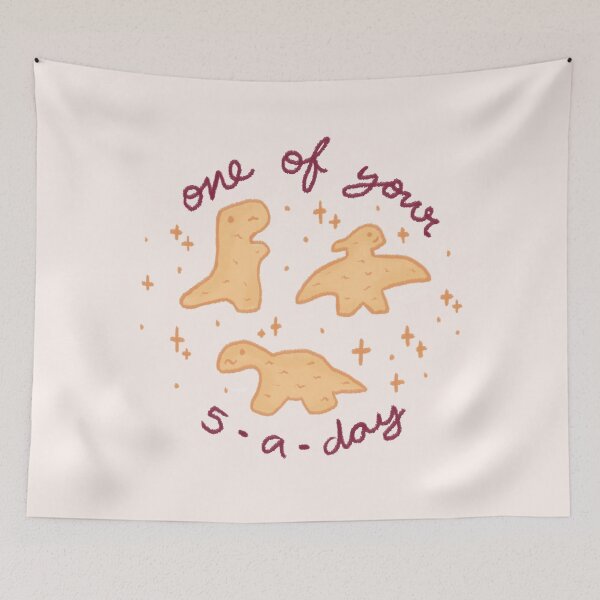 Item preview, Dino Nuggies - One of Your Five A Day designed and sold by AdelinePurdy.