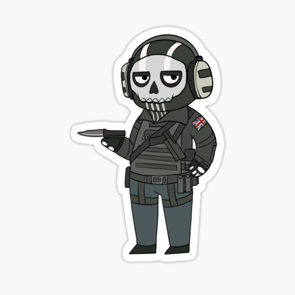 MW2- Ghost Chibi by hemophobianessticity on DeviantArt