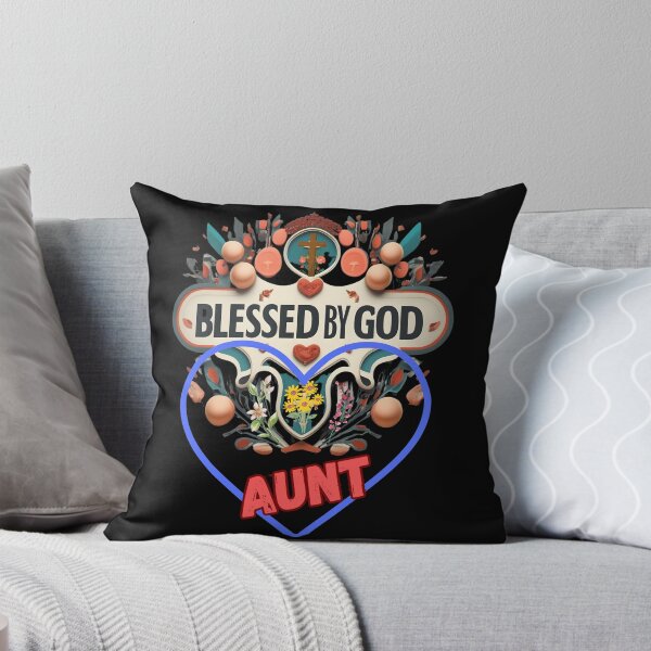 Item preview, BLESSED BY GOD AUNT designed and sold by carlos crane.