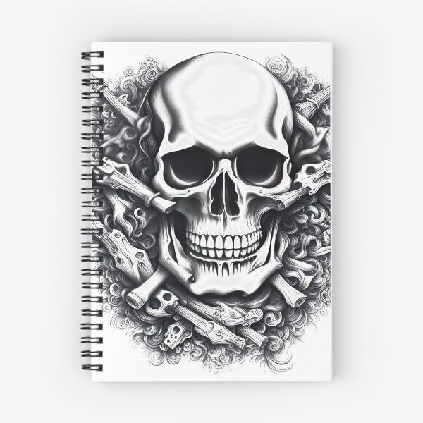 Item preview, Skull Symphony T-shirt designed and sold by Waraphot.