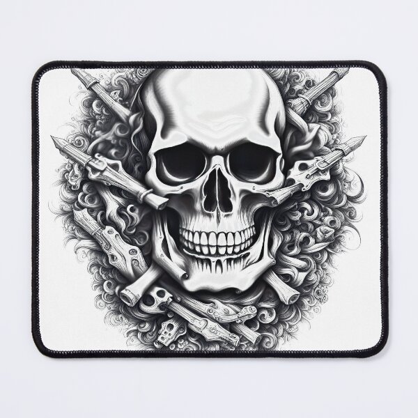 Item preview, Skull Symphony T-shirt designed and sold by Waraphot.