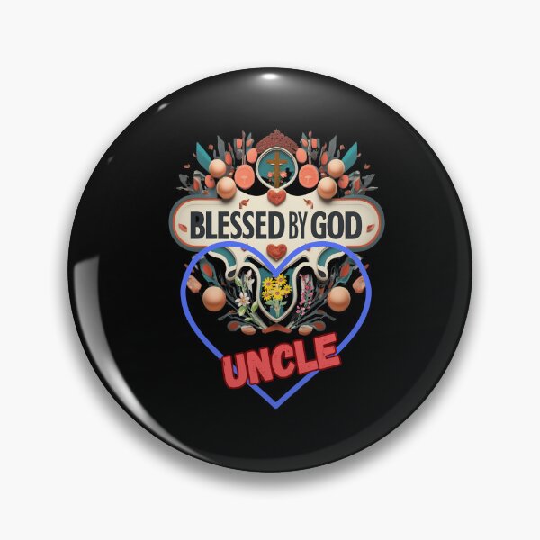 Item preview, BLESSED BY GOD UNCLE designed and sold by carlos crane.