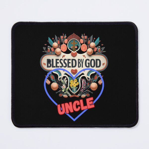 Item preview, BLESSED BY GOD UNCLE designed and sold by carlos crane.