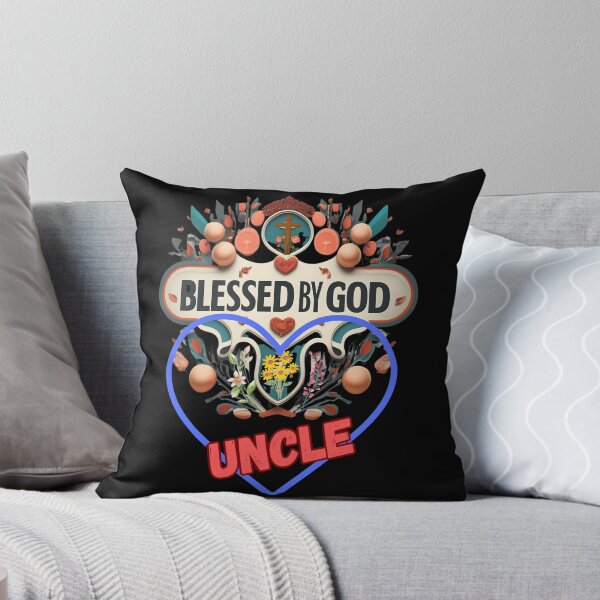 Item preview, BLESSED BY GOD UNCLE designed and sold by carlos crane.