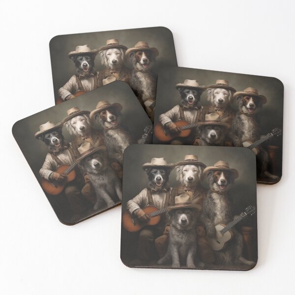 Item preview, Old Timey Band (Now with more hats and less hands!) designed and sold by Samuelsboro.