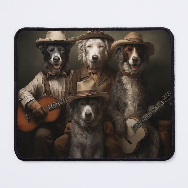 Item preview, Old Timey Band (Now with more hats and less hands!) designed and sold by Samuelsboro.