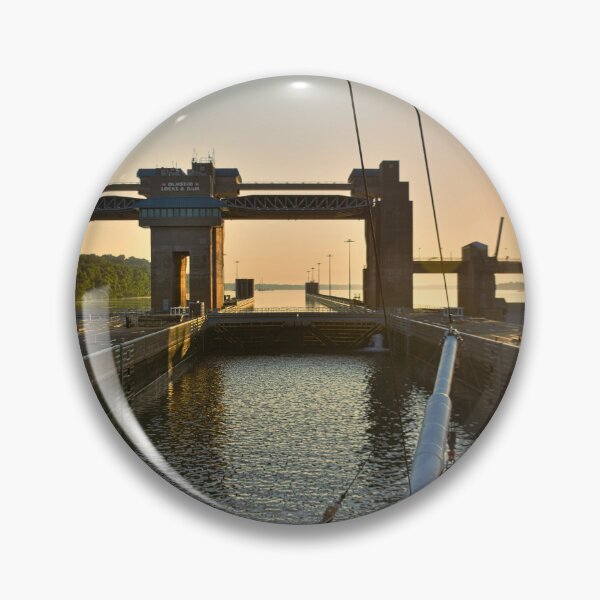Item preview, The Olmsted Locks And Dam Kentucky designed and sold by LisaWootenPhoto.