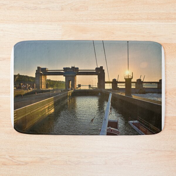 Item preview, The Olmsted Locks And Dam Kentucky designed and sold by LisaWootenPhoto.