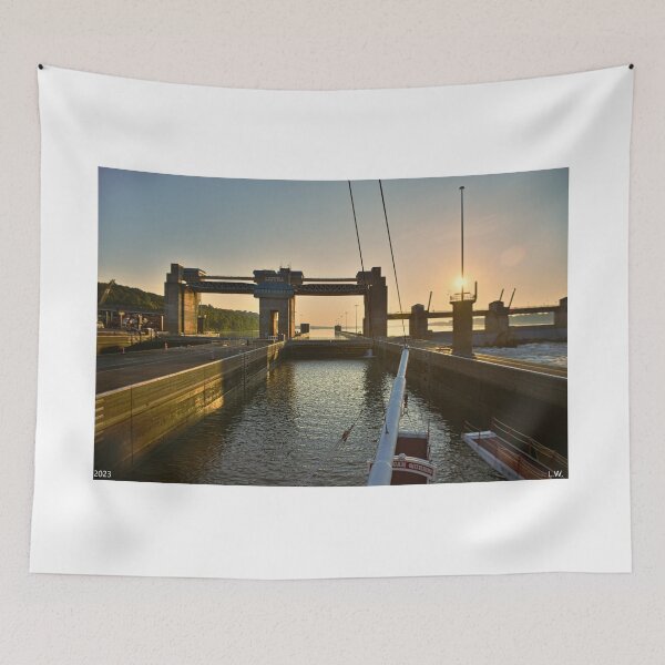 Item preview, The Olmsted Locks And Dam Kentucky designed and sold by LisaWootenPhoto.