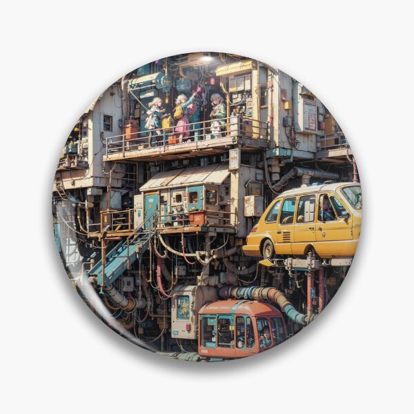 Item preview,  Futuristic Everyday Scenes Jigsaw Puzzles - Tomorrow's Normal  designed and sold by PuzzleBoxDesign.