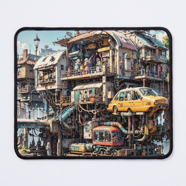 Item preview,  Futuristic Everyday Scenes Jigsaw Puzzles - Tomorrow's Normal  designed and sold by PuzzleBoxDesign.