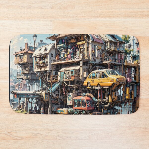 Item preview,  Futuristic Everyday Scenes Jigsaw Puzzles - Tomorrow's Normal  designed and sold by PuzzleBoxDesign.
