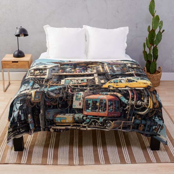 Item preview,  Futuristic Everyday Scenes Jigsaw Puzzles - Tomorrow's Normal  designed and sold by PuzzleBoxDesign.