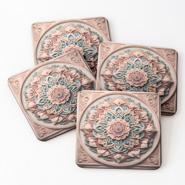 Item preview, Boho Bliss Mandala Vintage Floral Elegance designed and sold by SpiritualManda.