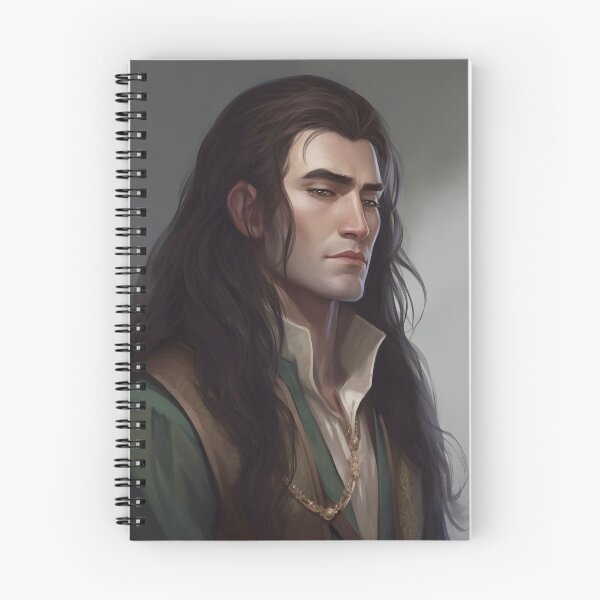 Item preview, Half-Elf Human - Custom D&D Character Portrait designed and sold by RaccoolDesign.