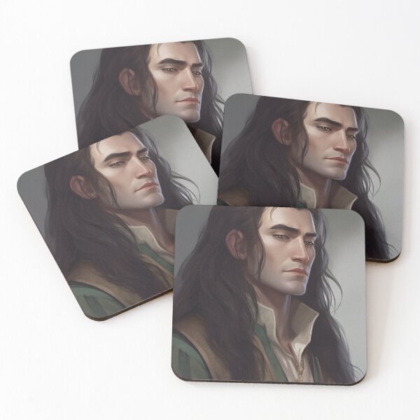 Item preview, Half-Elf Human - Custom D&D Character Portrait designed and sold by RaccoolDesign.