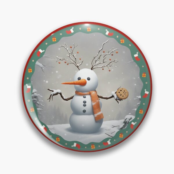 Item preview, Snowman with cookie 2 designed and sold by KarakitAI.