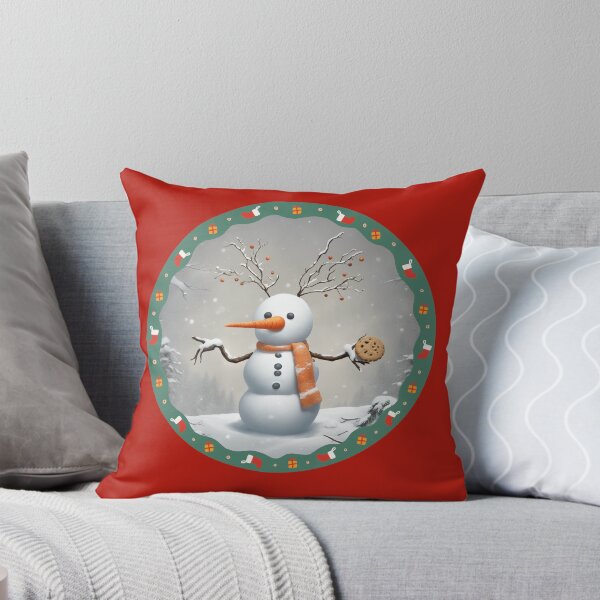 Item preview, Snowman with cookie 2 designed and sold by KarakitAI.
