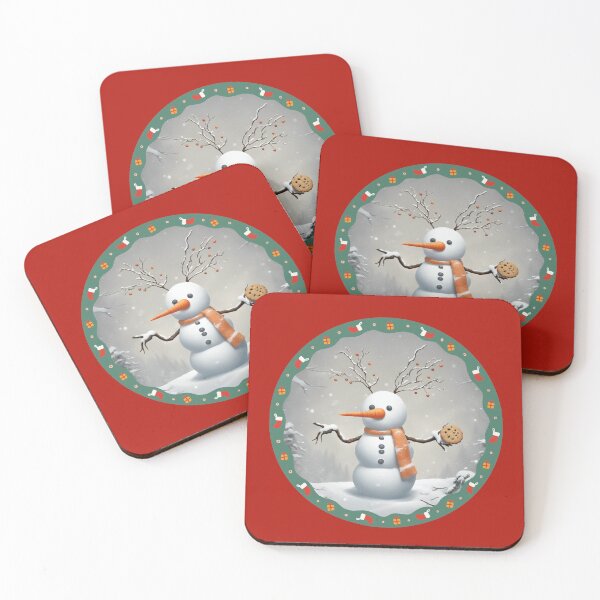Item preview, Snowman with cookie 2 designed and sold by KarakitAI.