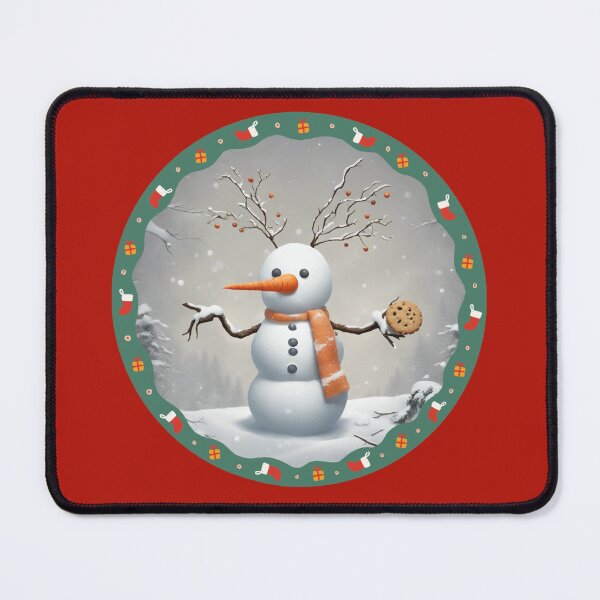 Item preview, Snowman with cookie 2 designed and sold by KarakitAI.