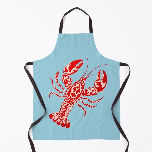 Item preview, Red Maine Lobster Print designed and sold by BrightTide.