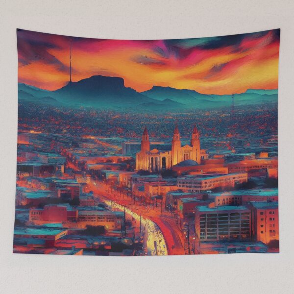 Item preview, El Paso at Sunset designed and sold by badguyduh.