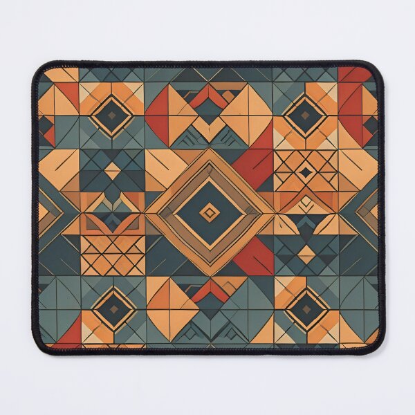 Item preview, Geometric Mid-Century Vintage Pattern designed and sold by GluciArts.